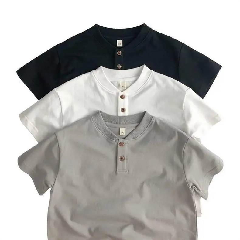 Boys White Short Sleeve Polo Shirt Summer 2025 Kids — feature 5