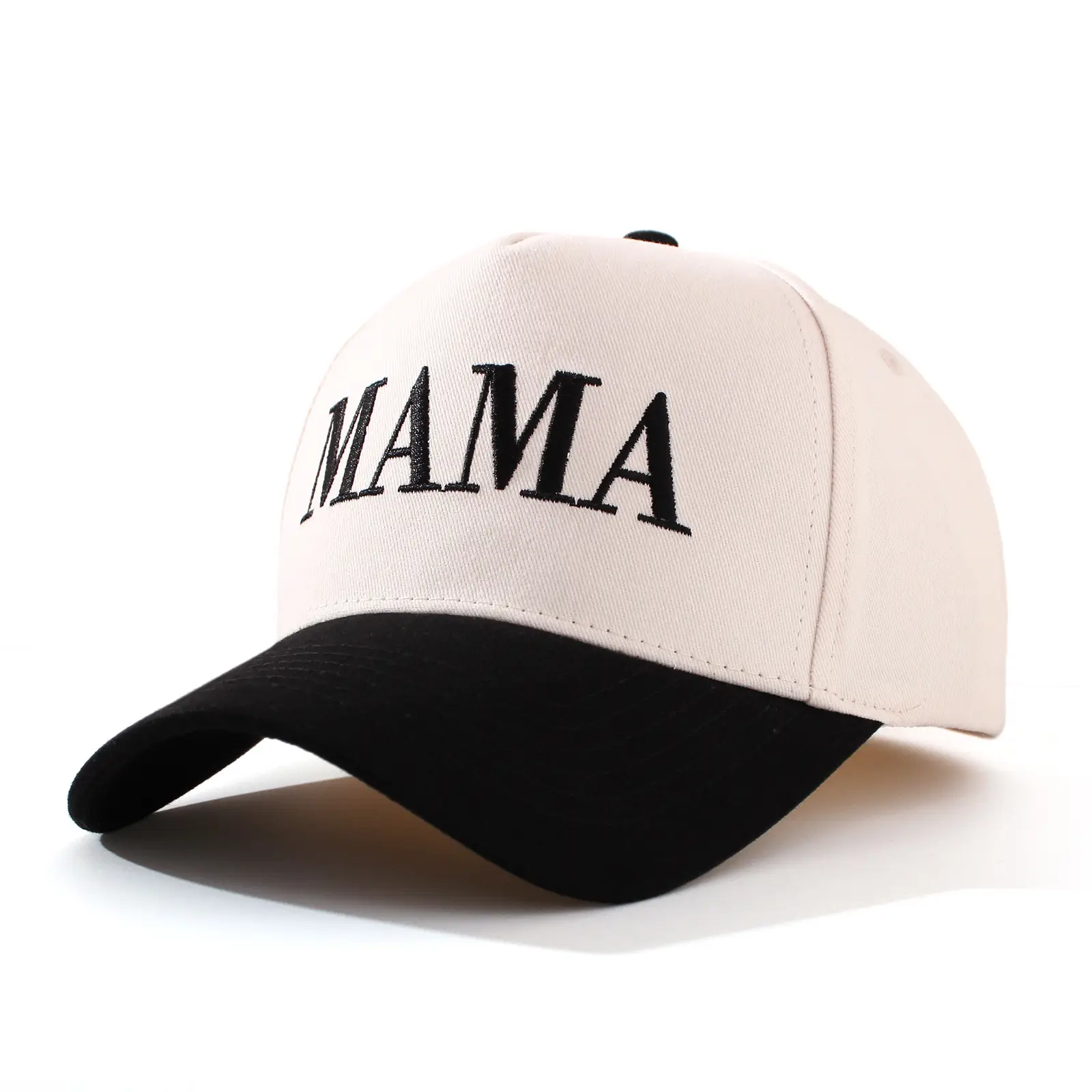MAMA Embroidered Pink Baseball Cap