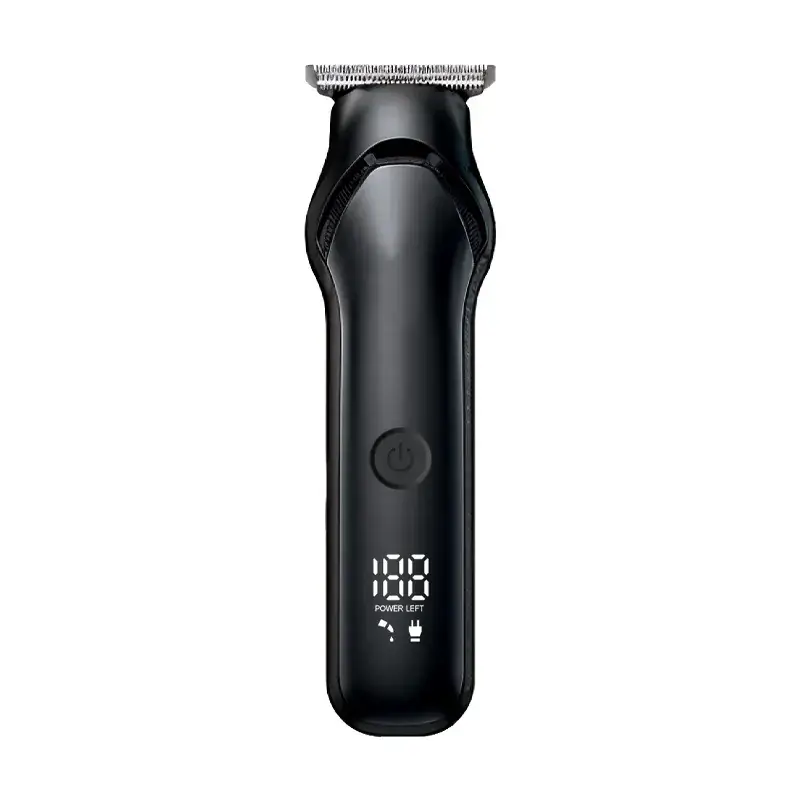 Digital Display Hair Clipper with 4 Blades Set - Image 6