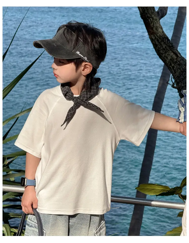 Zhenpinxuan Kids T-Shirt Shorts Set Summer 2025 — feature 23