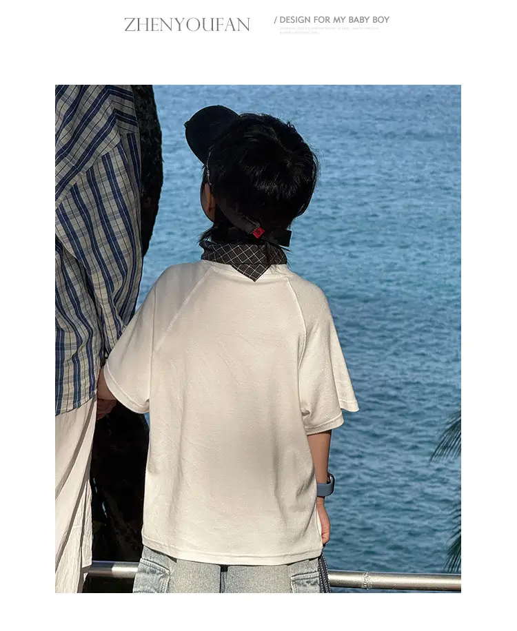 Zhenpinxuan Kids T-Shirt Shorts Set Summer 2025 — feature 29