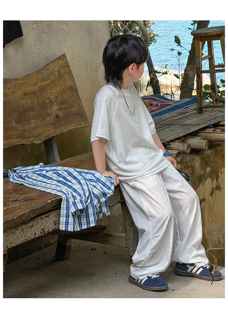 Zhenpinxuan Kids T-Shirt Shorts Set Summer 2025 — feature 35