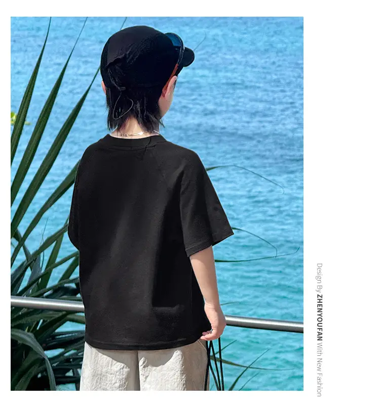 Zhenpinxuan Kids T-Shirt Shorts Set Summer 2025 — feature 38