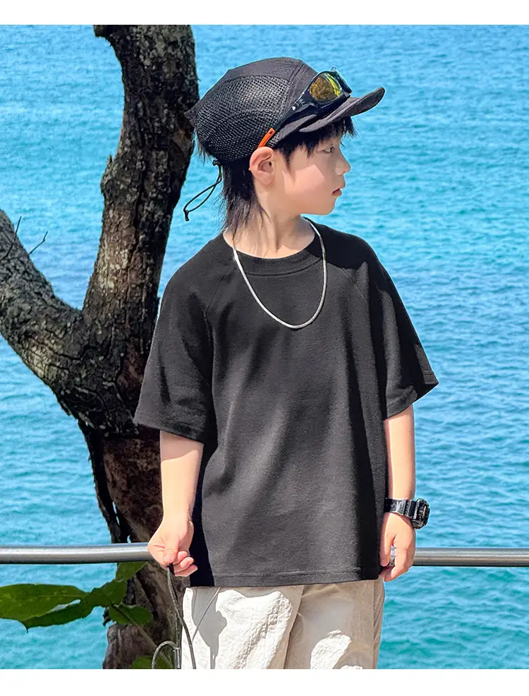Zhenpinxuan Kids T-Shirt Shorts Set Summer 2025 — feature 42
