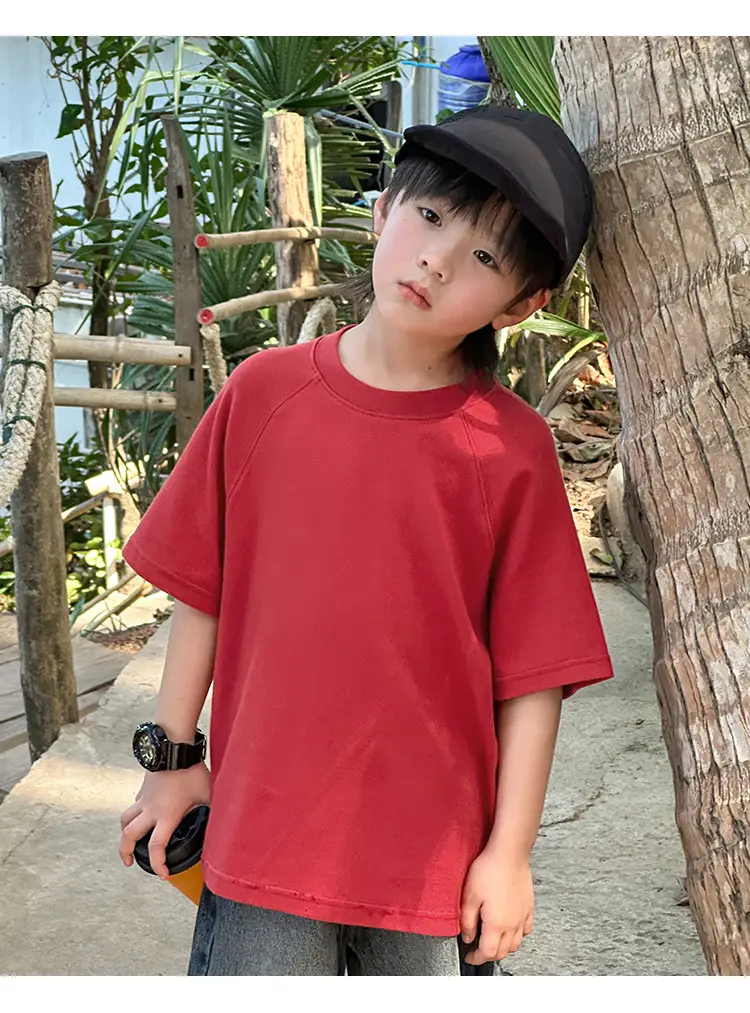 Zhenpinxuan Kids T-Shirt Shorts Set Summer 2025 — feature 51