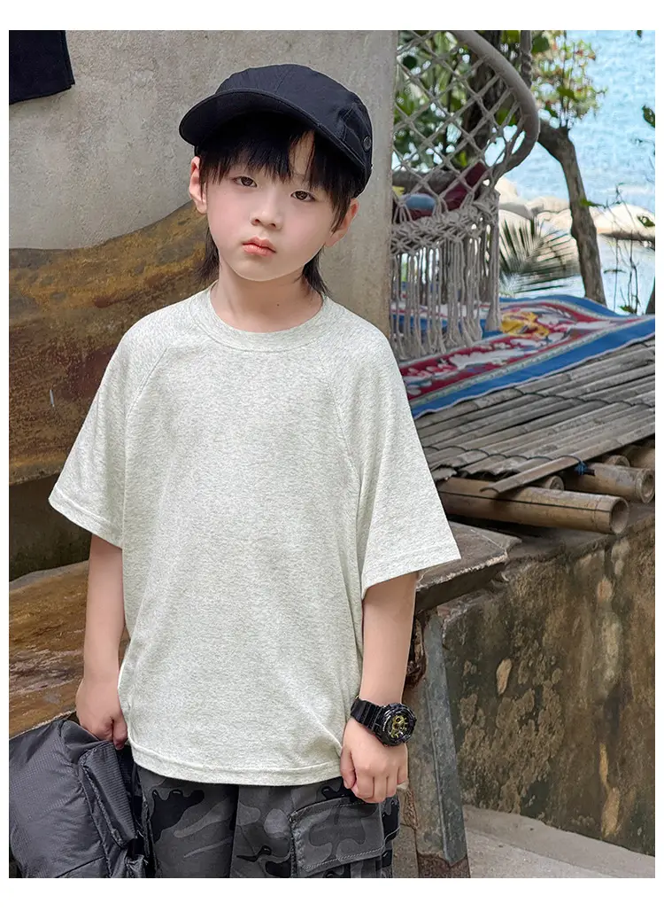 Zhenpinxuan Kids T-Shirt Shorts Set Summer 2025 — feature 55