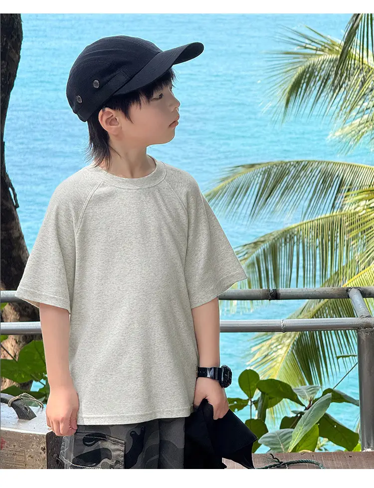 Zhenpinxuan Kids T-Shirt Shorts Set Summer 2025 — feature 58