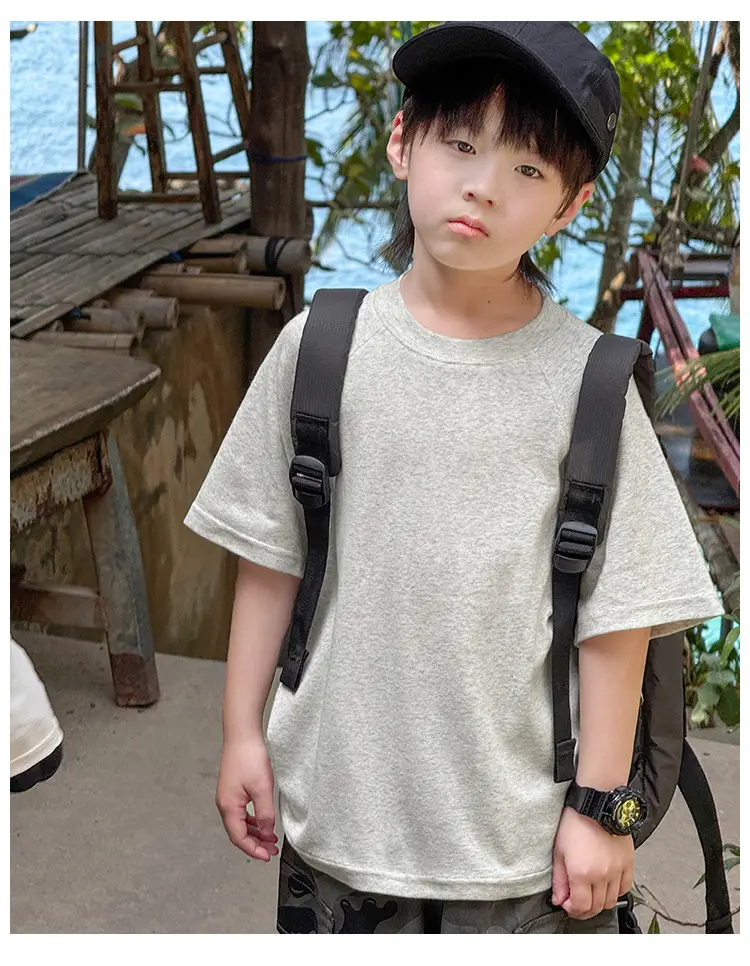 Zhenpinxuan Kids T-Shirt Shorts Set Summer 2025 — feature 62