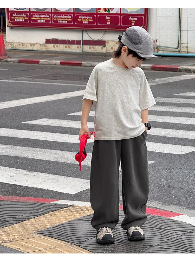 Zhenpinxuan Kids T-Shirt Shorts Set Summer 2025 — feature 65