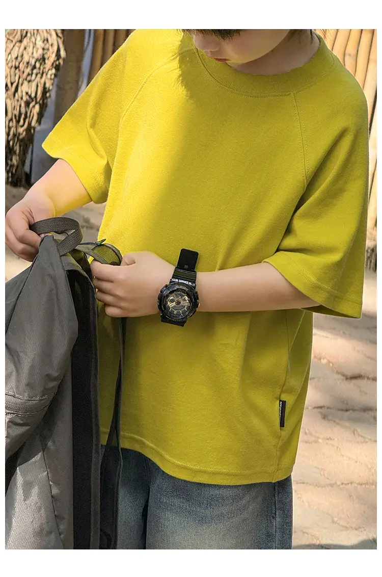 Zhenpinxuan Kids T-Shirt Shorts Set Summer 2025 — feature 77