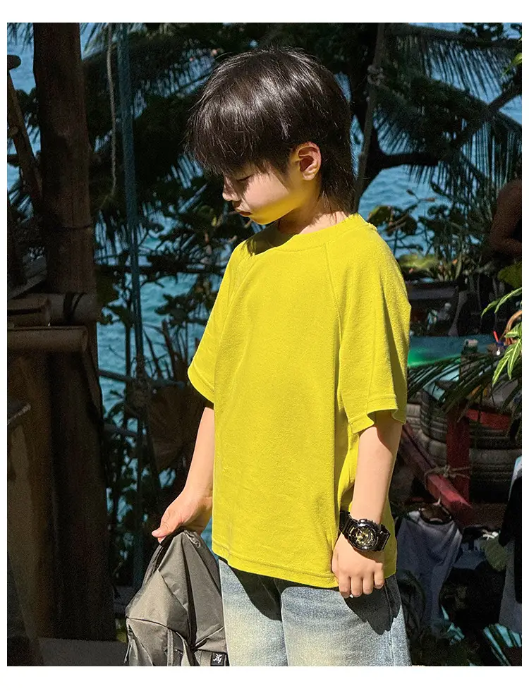 Zhenpinxuan Kids T-Shirt Shorts Set Summer 2025 — feature 79