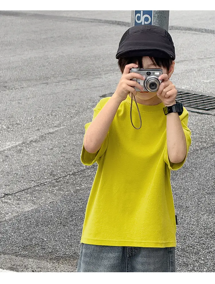 Zhenpinxuan Kids T-Shirt Shorts Set Summer 2025 — feature 81