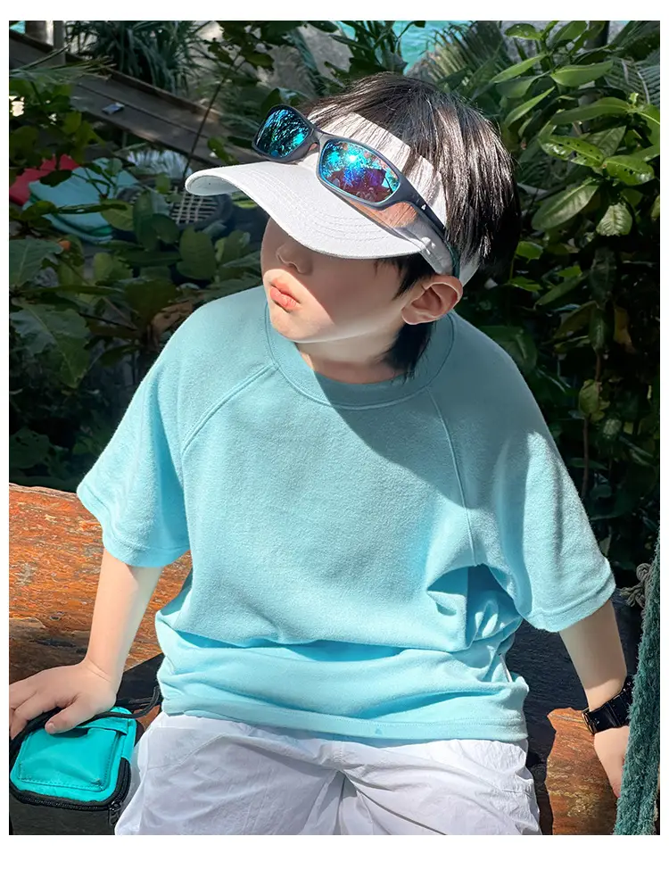 Zhenpinxuan Kids T-Shirt Shorts Set Summer 2025 — feature 85