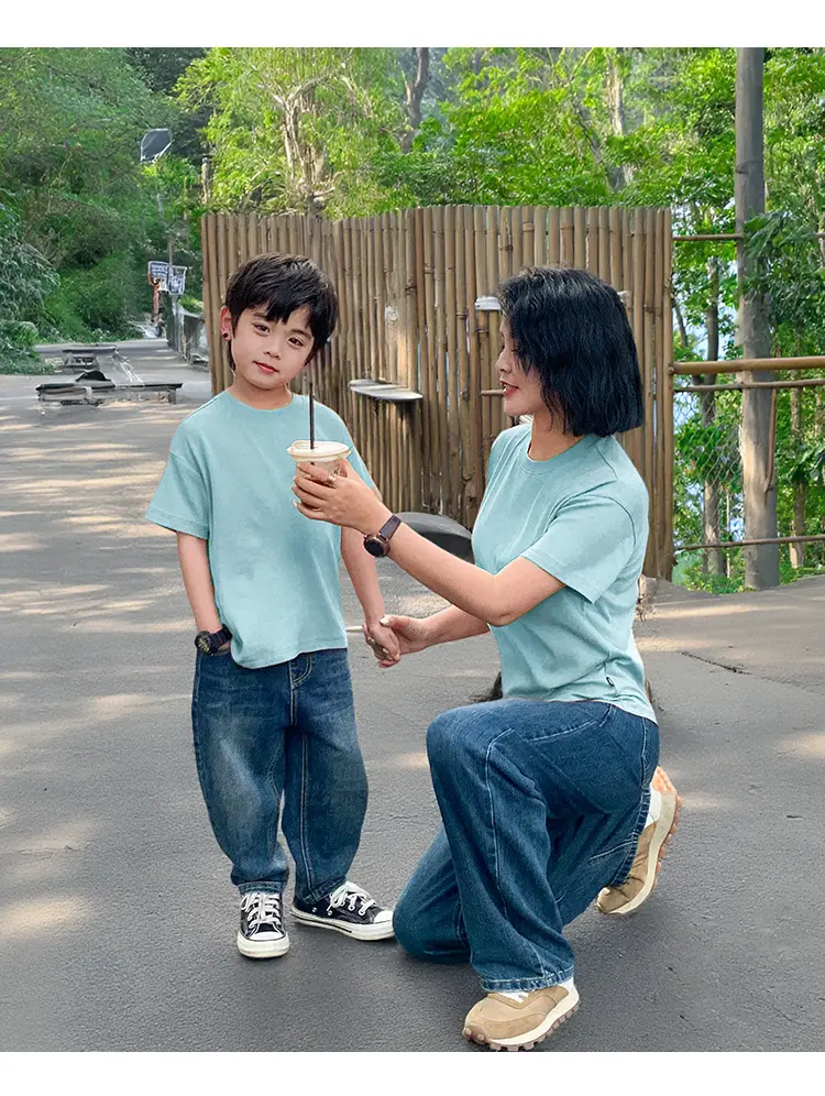 Zhenpinxuan Kids T-Shirt Shorts Set Summer 2025 — feature 91