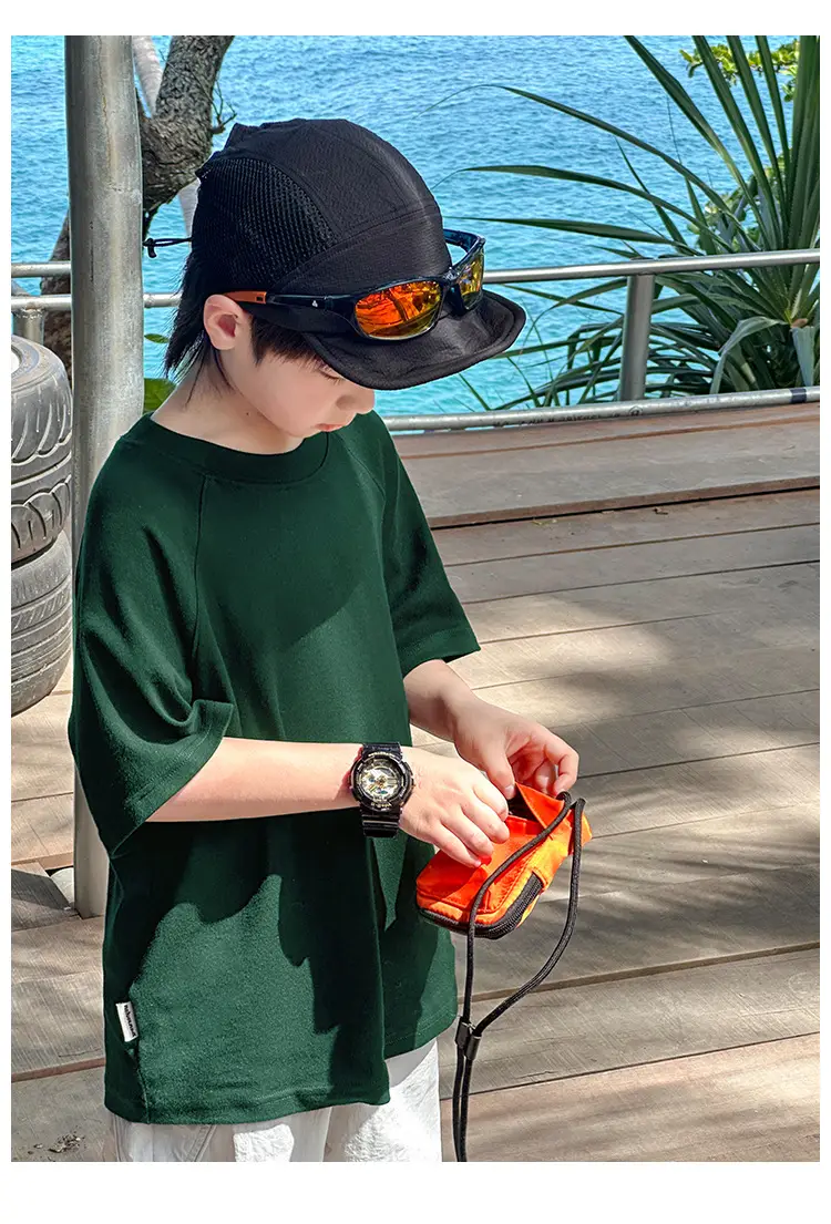 Zhenpinxuan Kids T-Shirt Shorts Set Summer 2025 — feature 93