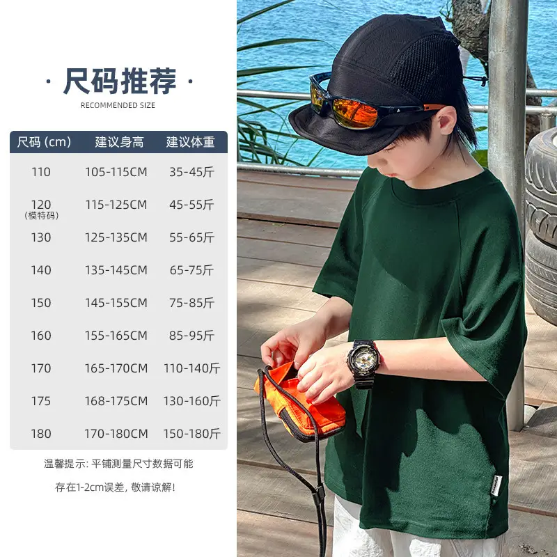 Zhenpinxuan Kids T-Shirt Shorts Set Summer 2025 - Image 5
