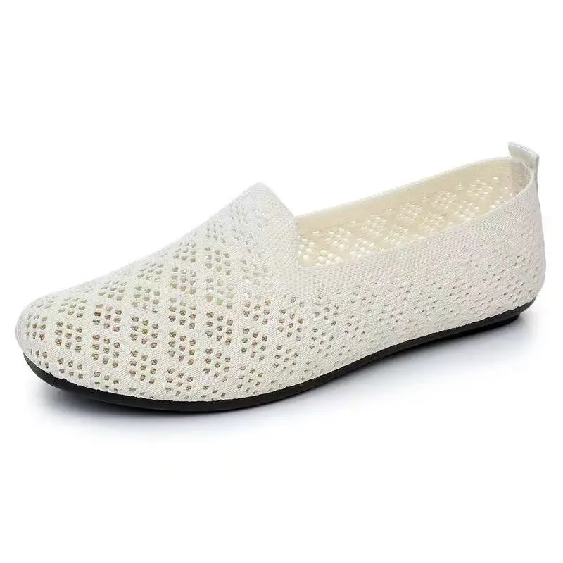 Women's Black Mesh Slip-On Sandals Summer — feature 12