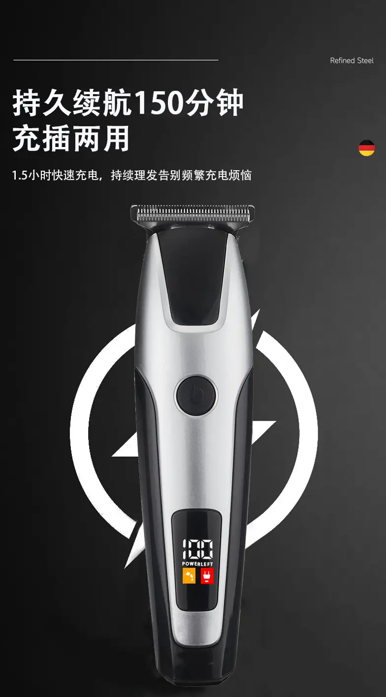 Professional Hair Clipper with Digital Display — feature 10