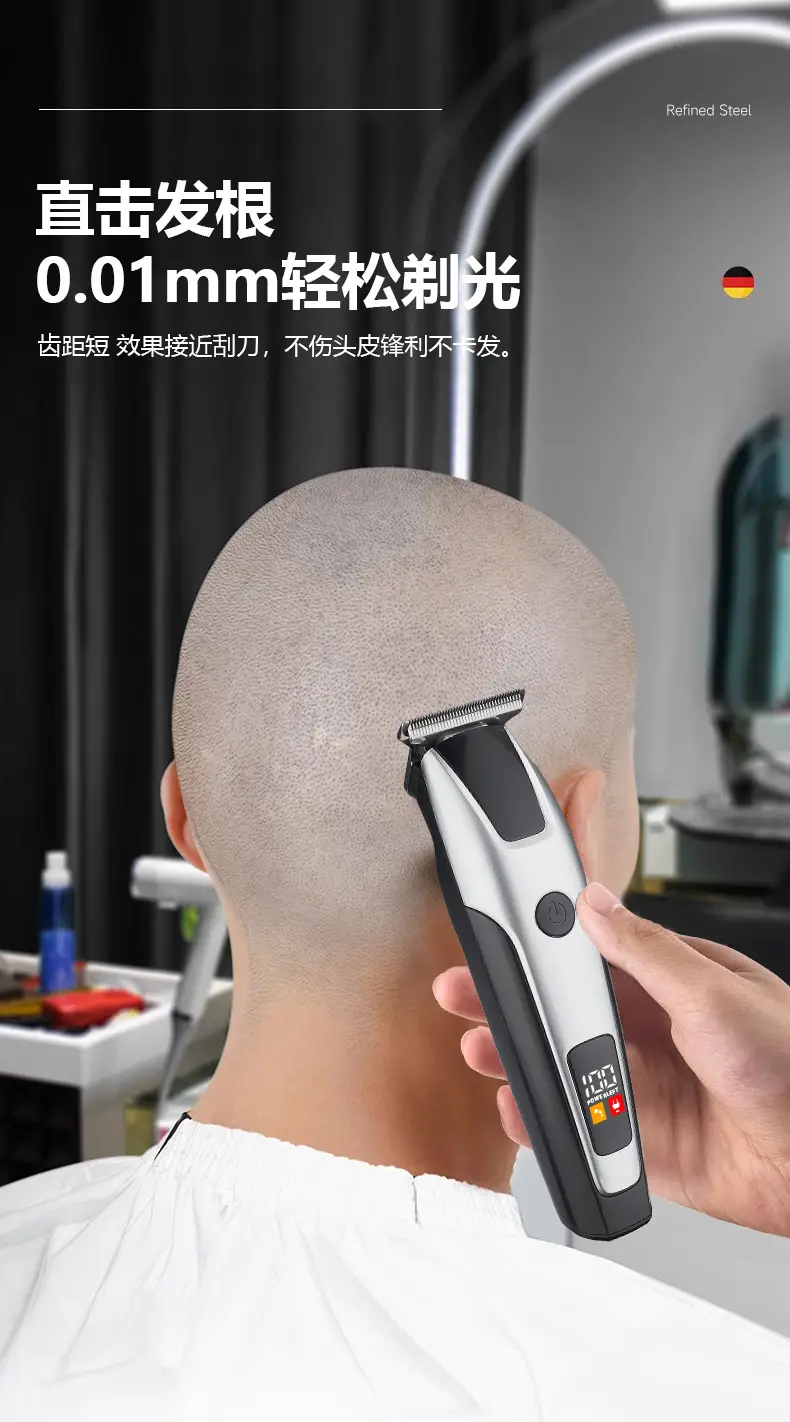 Professional Hair Clipper with Digital Display — feature 7