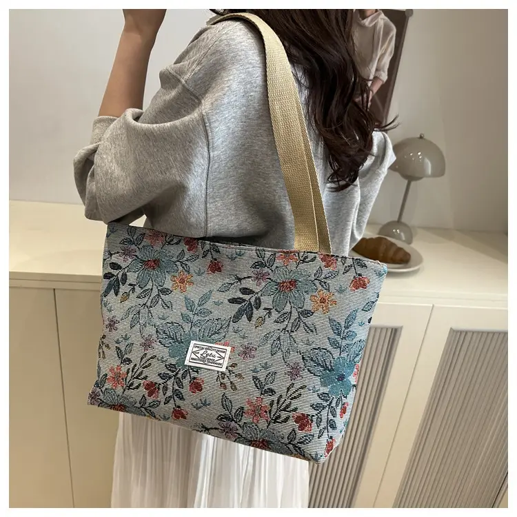Women Floral Embroidered Commuter Tote Bag 2026 — feature 19