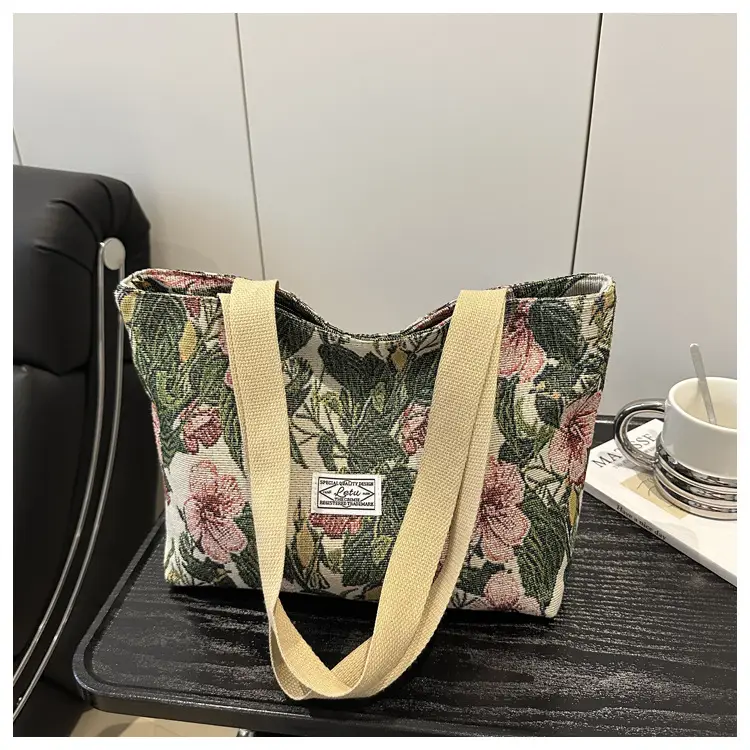 Women Floral Embroidered Commuter Tote Bag 2026 — feature 27