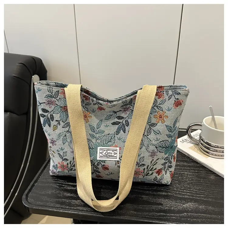 Women Floral Embroidered Commuter Tote Bag 2026 — feature 28