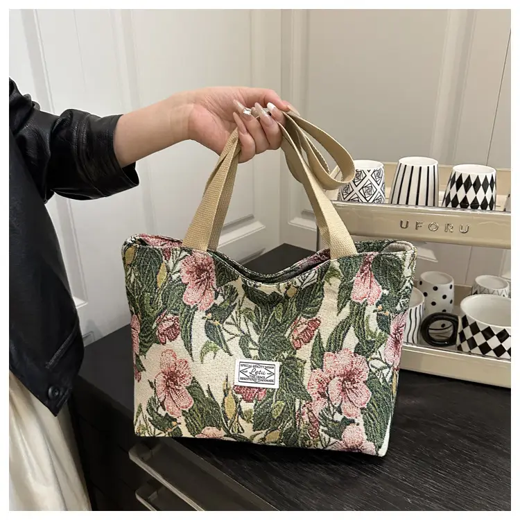 Women Floral Embroidered Commuter Tote Bag 2026 — feature 29