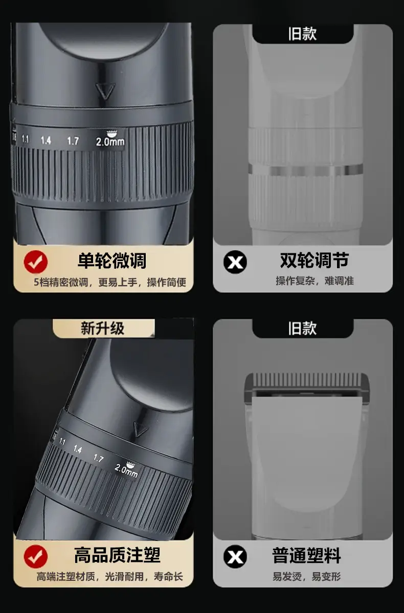 Factory Cross-Border Electric Hair Clipper Barber — feature 5