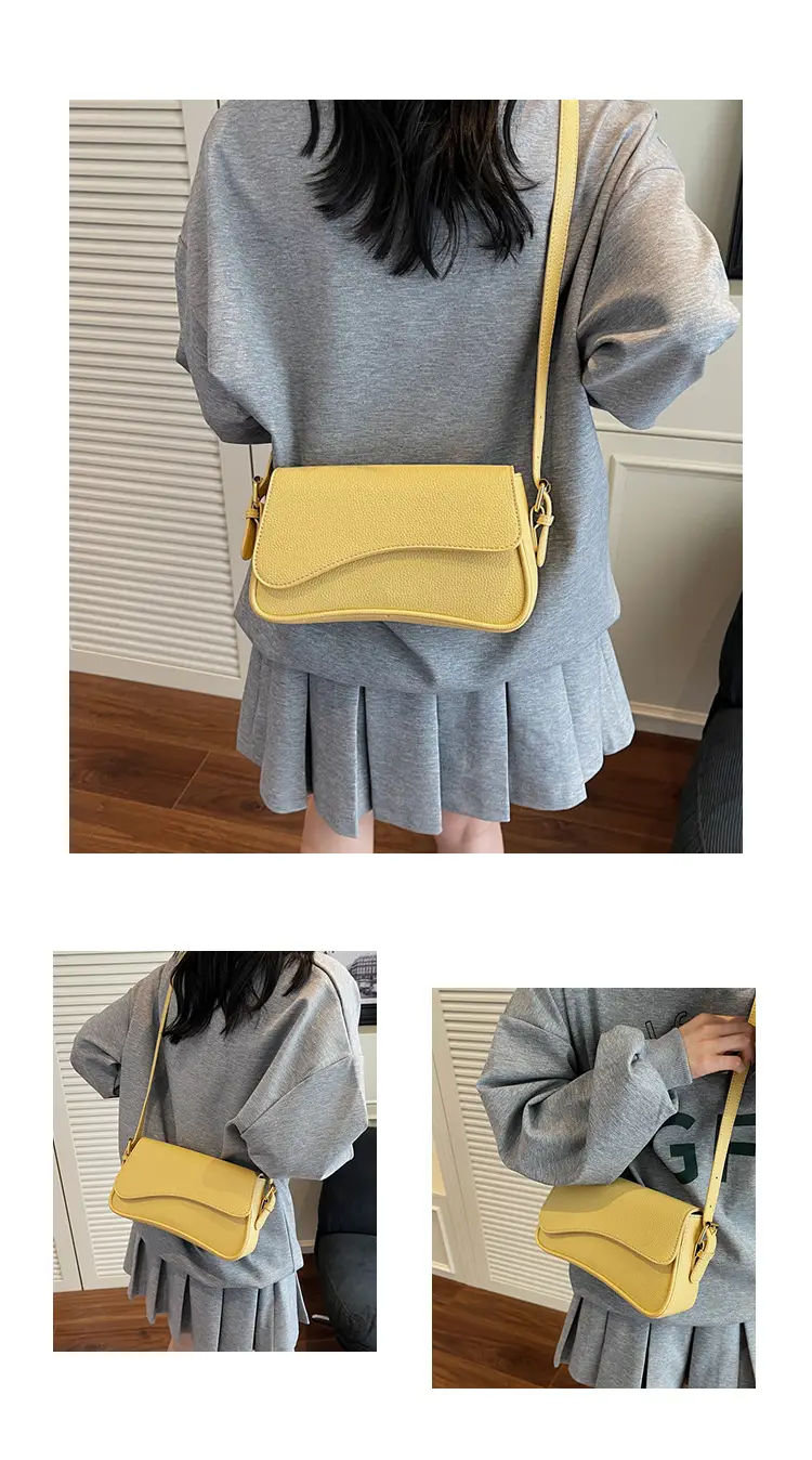 Women's White Square Crossbody Bag 2025 Summer — feature 10
