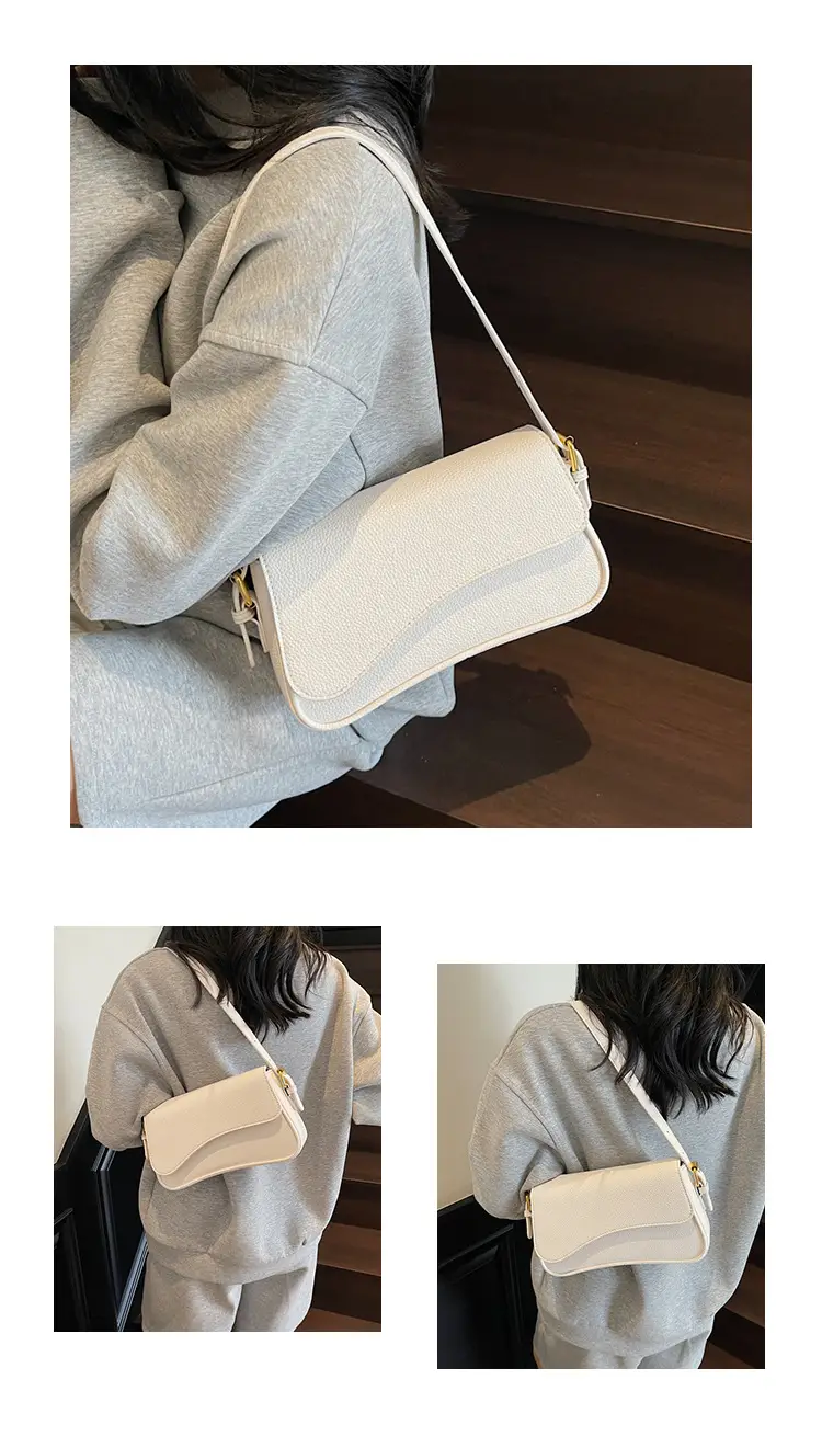 Women's White Square Crossbody Bag 2025 Summer — feature 12