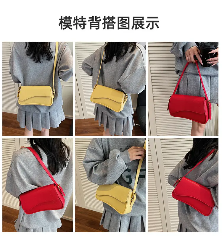Women's White Square Crossbody Bag 2025 Summer — feature 3