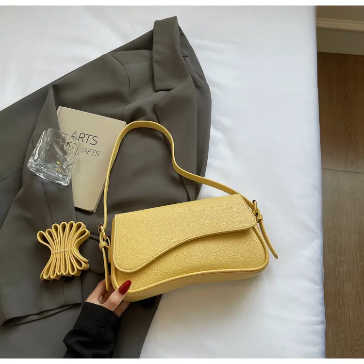 Women's White Square Crossbody Bag 2025 Summer - Image 4