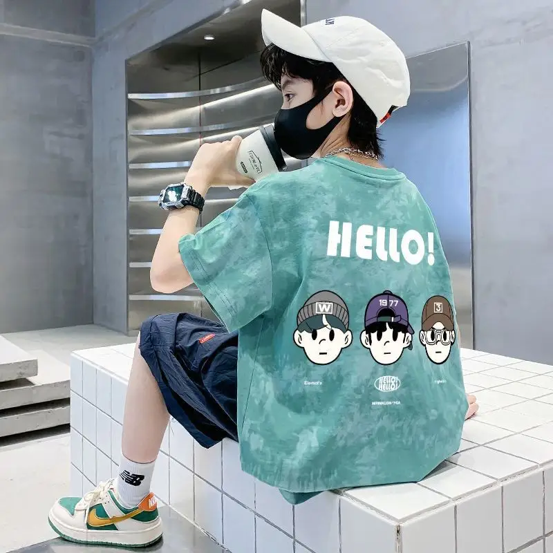 Baby Boys Printed T-Shirt Summer Wear - Image 8