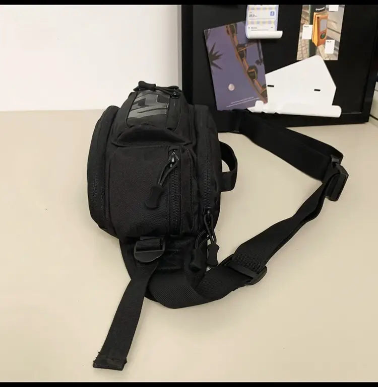 Orange Crossbody Bag for Men Motorcycle Backpack — feature 27