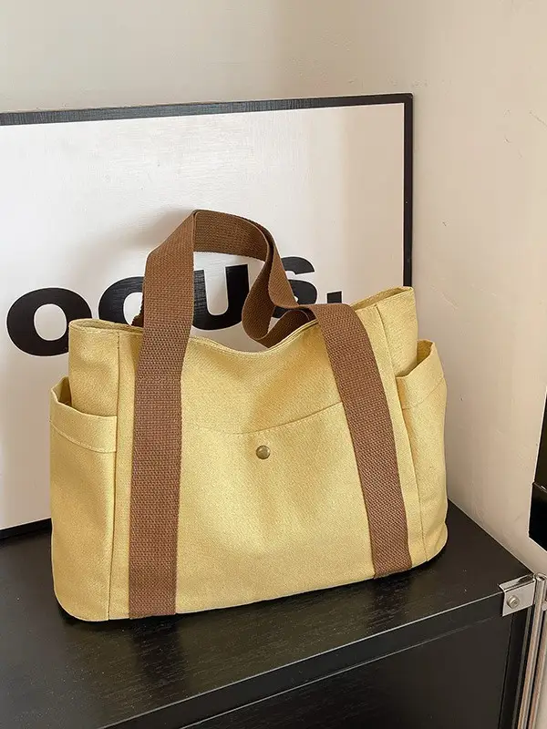 Cross-Border Canvas Shoulder Bag for Women - Image 7