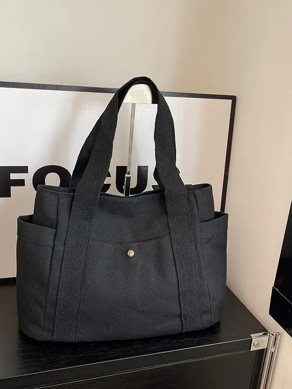 Cross-Border Canvas Shoulder Bag for Women - Image 8