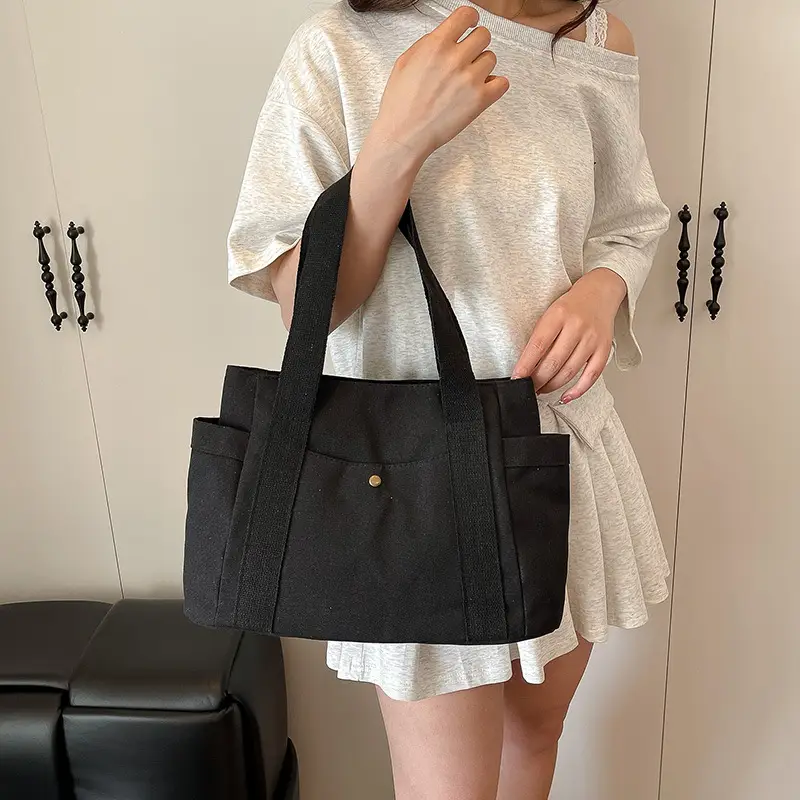 Cross-Border Canvas Shoulder Bag for Women — feature 23