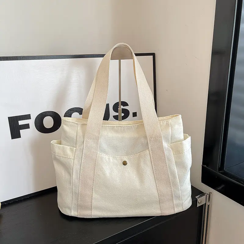Cross-Border Canvas Shoulder Bag for Women — feature 32