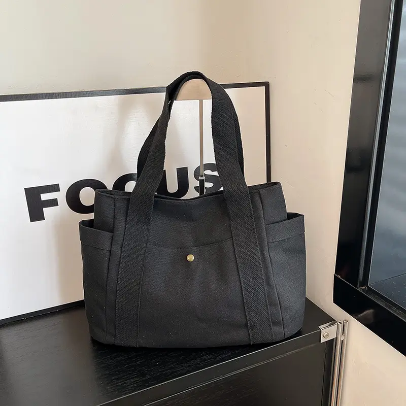 Cross-Border Canvas Shoulder Bag for Women — feature 33