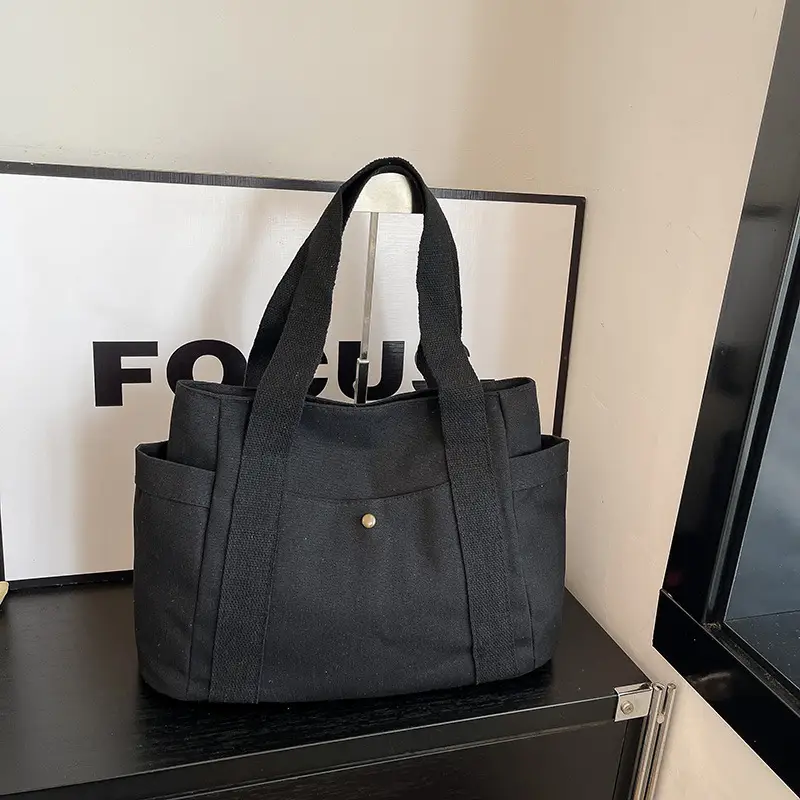 Cross-Border Canvas Shoulder Bag for Women — feature 34