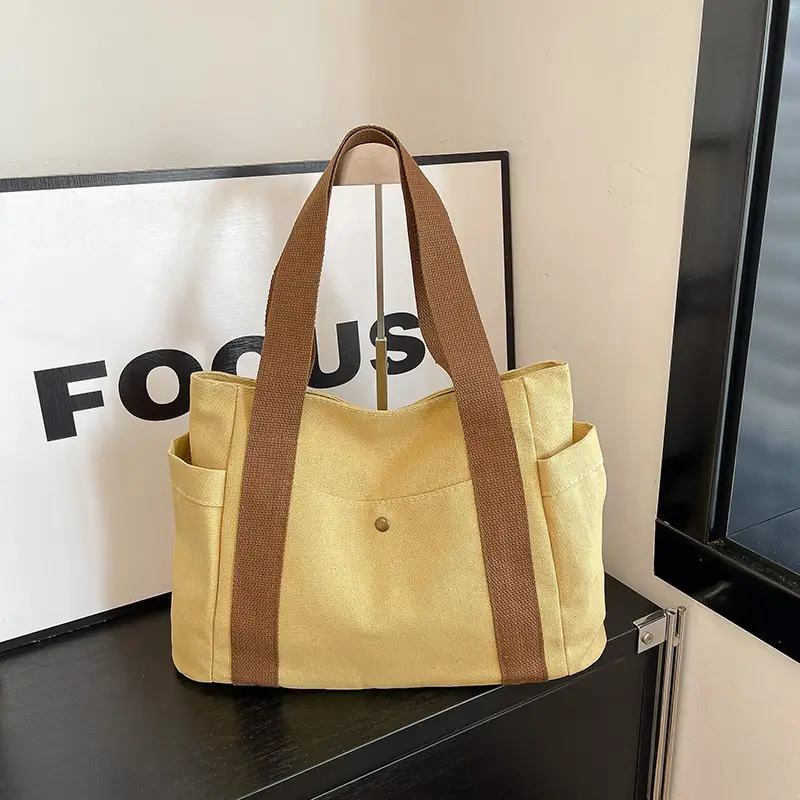 Cross-Border Canvas Shoulder Bag for Women - Image 3