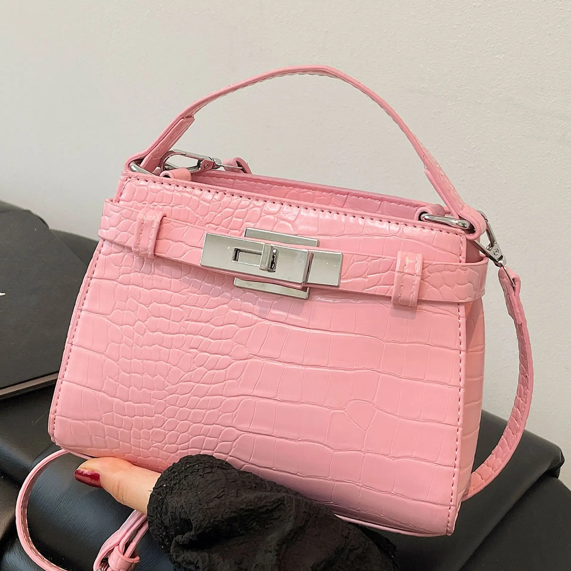 2025 Summer Light Luxury Kelly Bag Women Shoulder Crossbody - Image 14