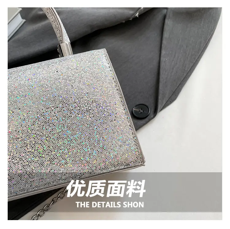 Bowknot Textured Square Handbag for Women — feature 4