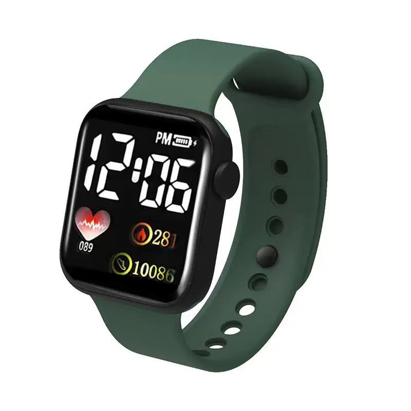 White LED Smart Couple Watch 288 BPM - Image 7
