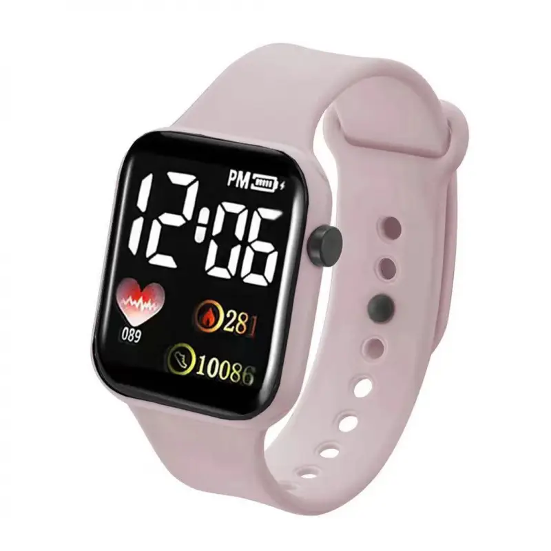 White LED Smart Couple Watch 288 BPM - Image 9