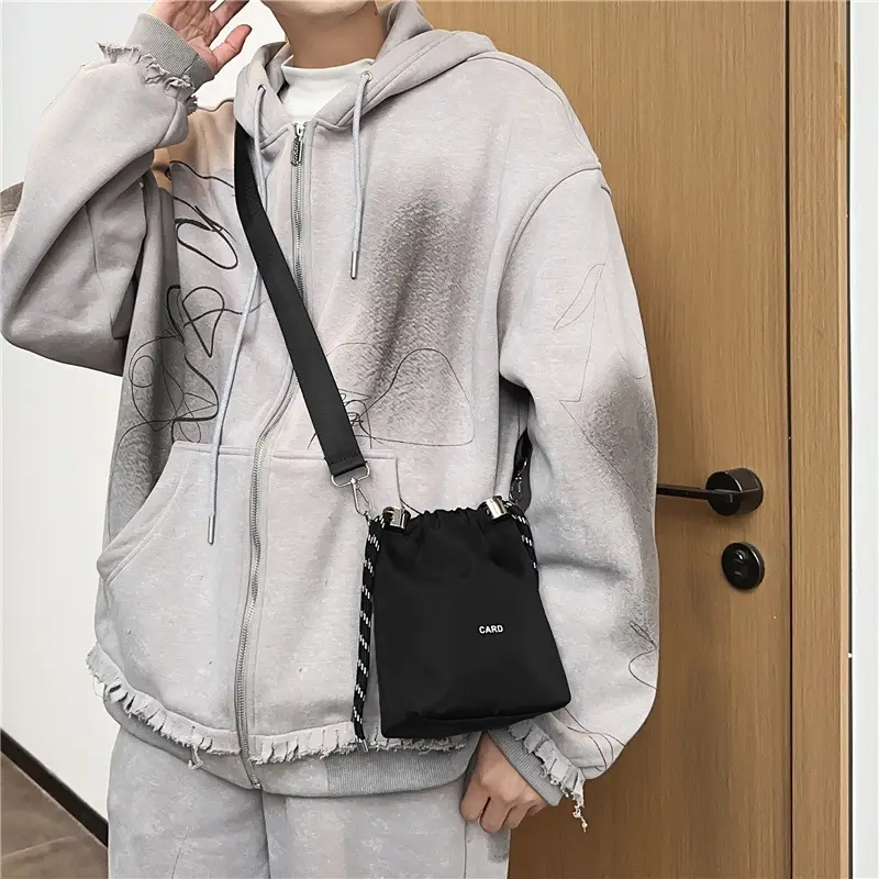 Korean Style Mini Crossbody Bag for Men Women - Image 4