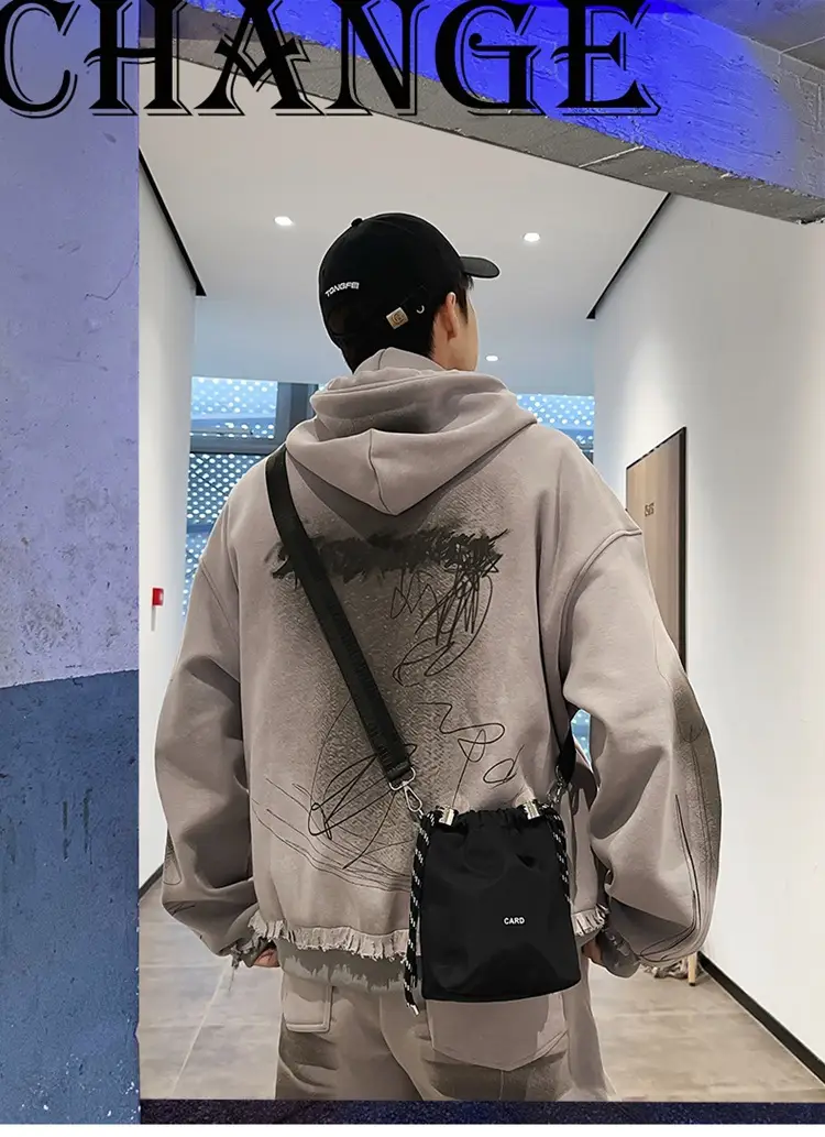 Korean Style Mini Crossbody Bag for Men Women — feature 1