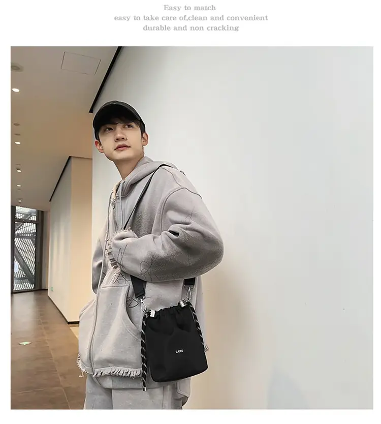 Korean Style Mini Crossbody Bag for Men Women — feature 10