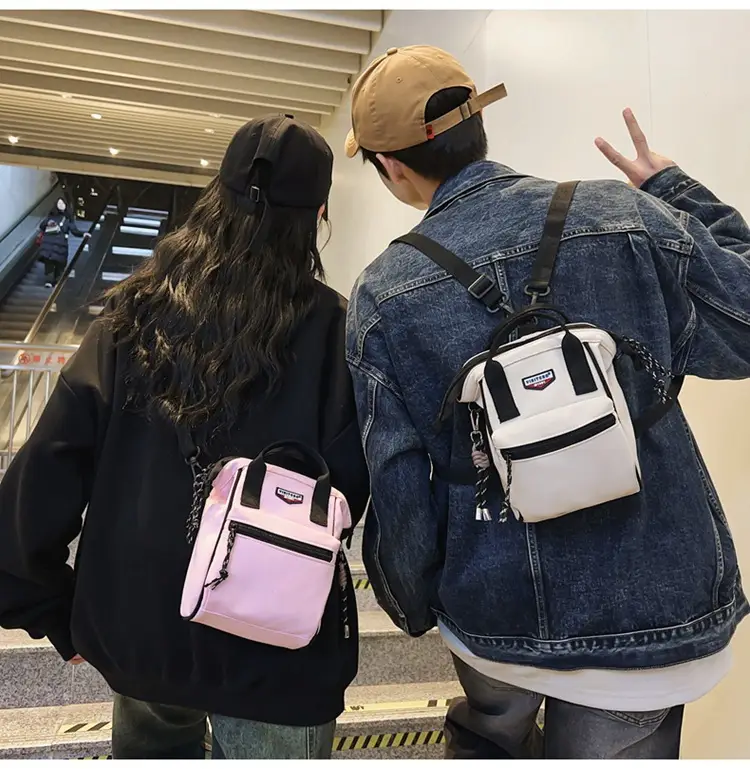 Fashionable Textured Shoulder Bag for Men Women Travel Mobile Baby Bag — feature 19