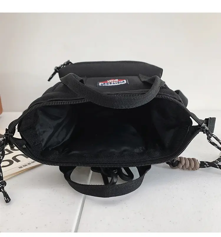 Fashionable Textured Shoulder Bag for Men Women Travel Mobile Baby Bag — feature 34